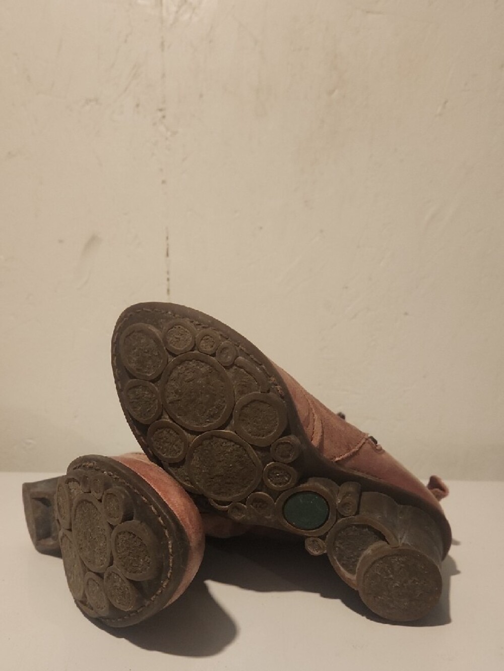 El Naturalista Dusty Pink/Salmon Leather Mid-Calf Heeled Boot - Picture 8 of 8